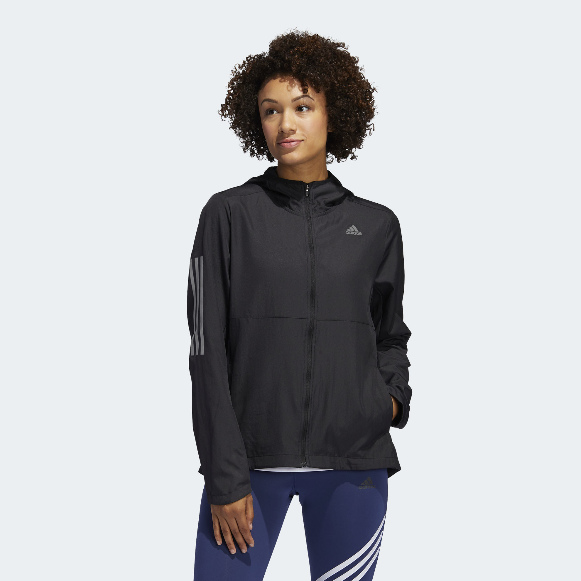 adidas Own the Run Hooded Wind Jacket | adidas Egypt Official Website
