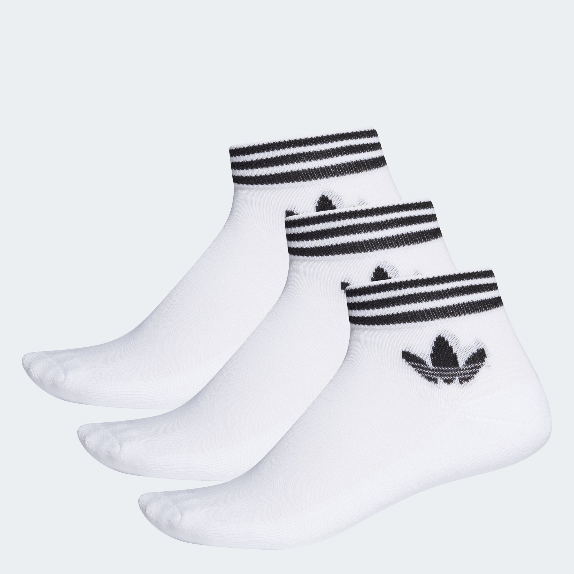 adidas Trefoil Ankle Socks 3 Pairs | adidas Egypt Official Website