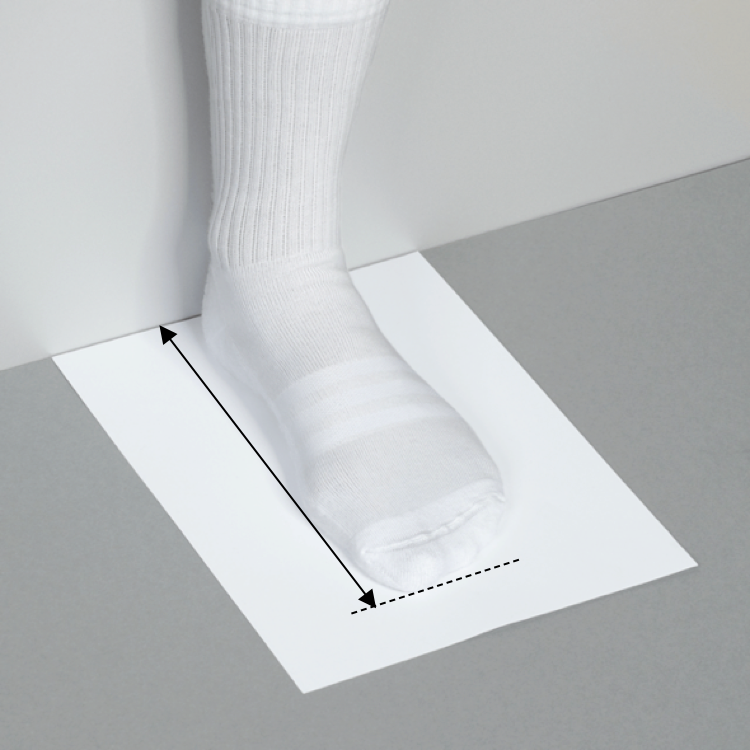 adidas measure foot size