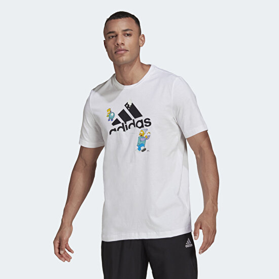Picture of adidas x The Simpsons Snowball Fight Graphic Tee