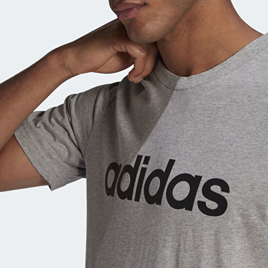 Picture of Essentials Embroidered Linear Logo Tee